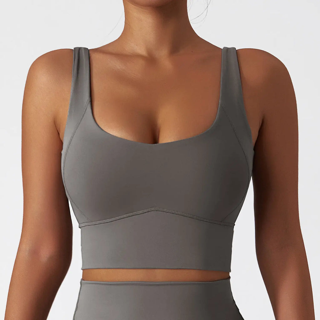 Seamless Sports Bra Vest