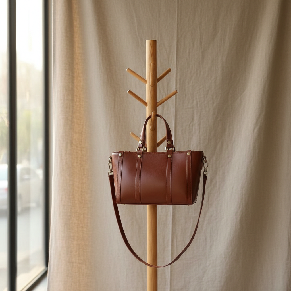 Cowhide Tote - Morning Light